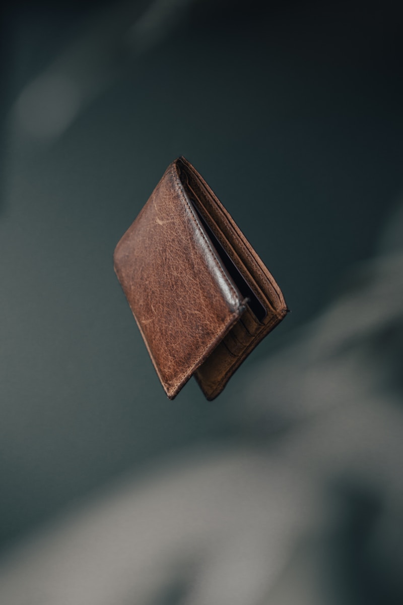 Bifold Slim Leather Wallet