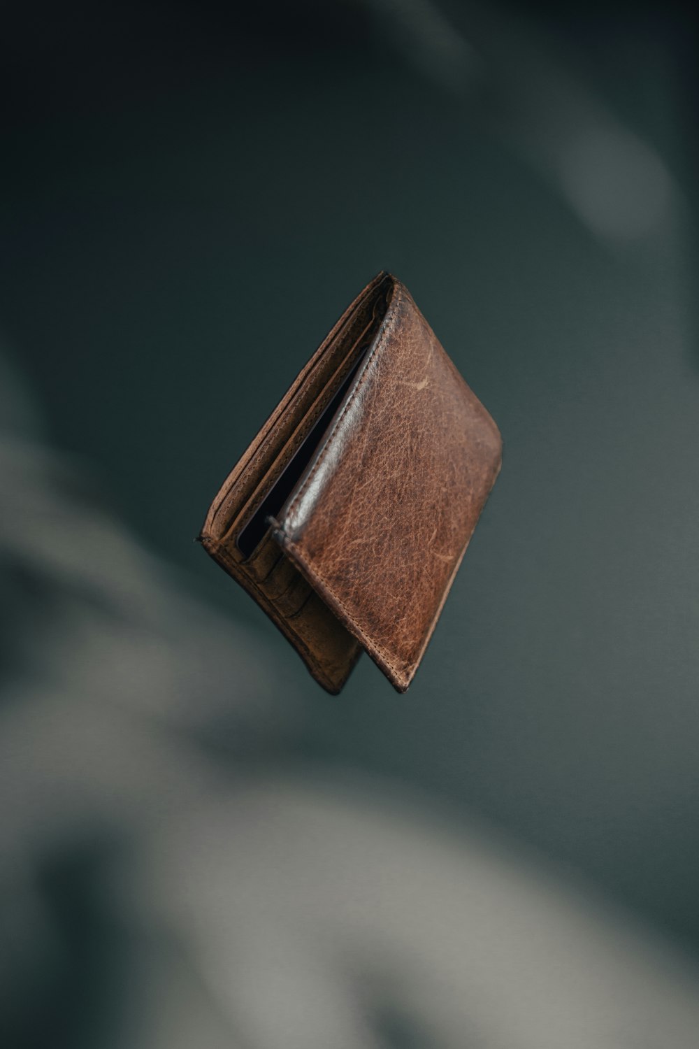 brown wooden box on white surface