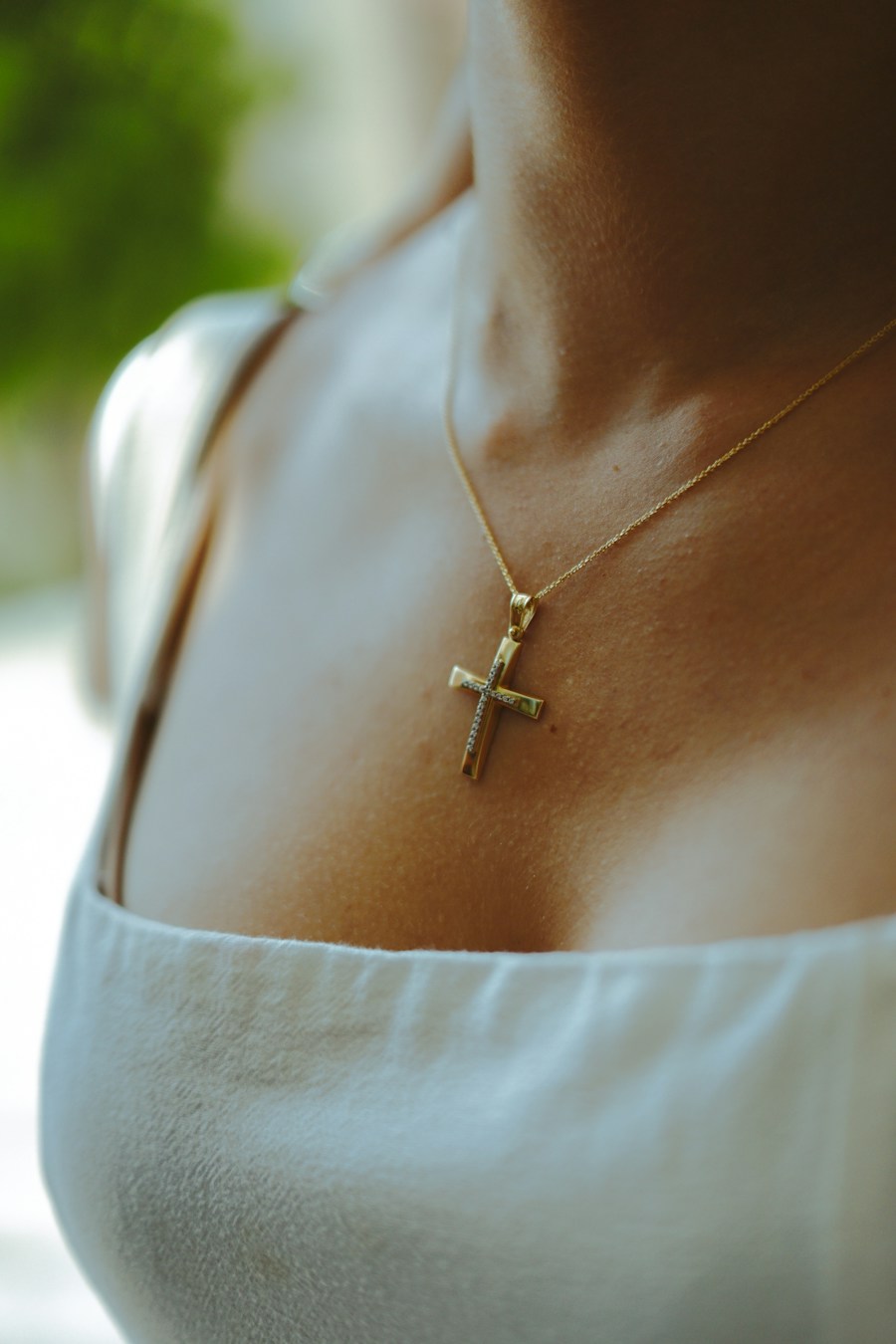 Gold Cross Pendant