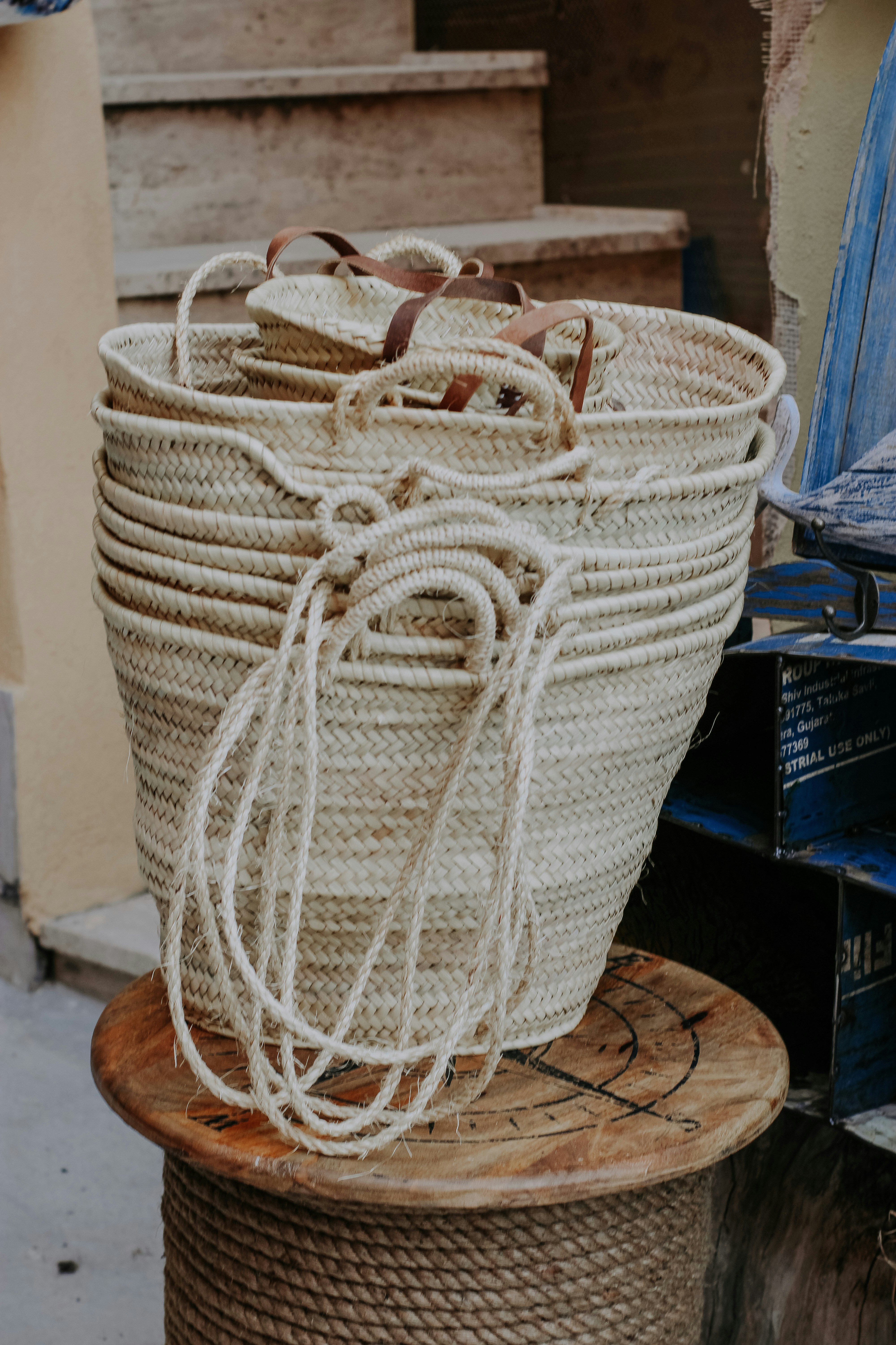 Rattan Storage Basket