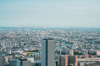 aerial view of city buildings during daytime