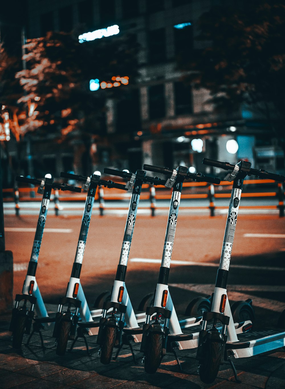 black and white walking stick lot