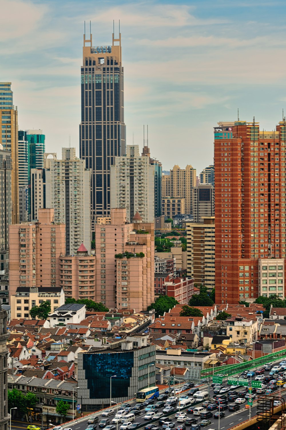 high rise buildings during daytime