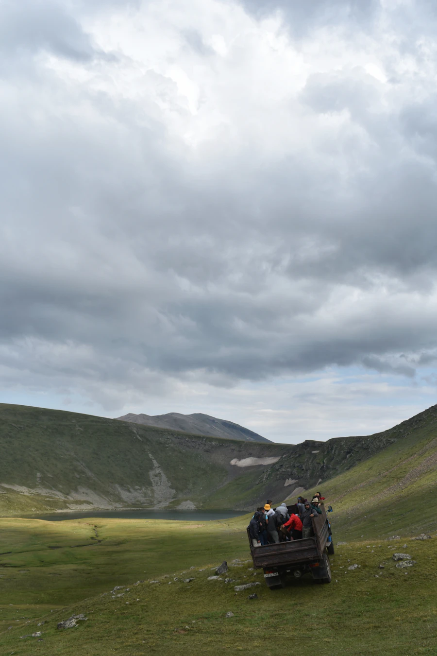 Group of hikers on a Welsh mountain trail