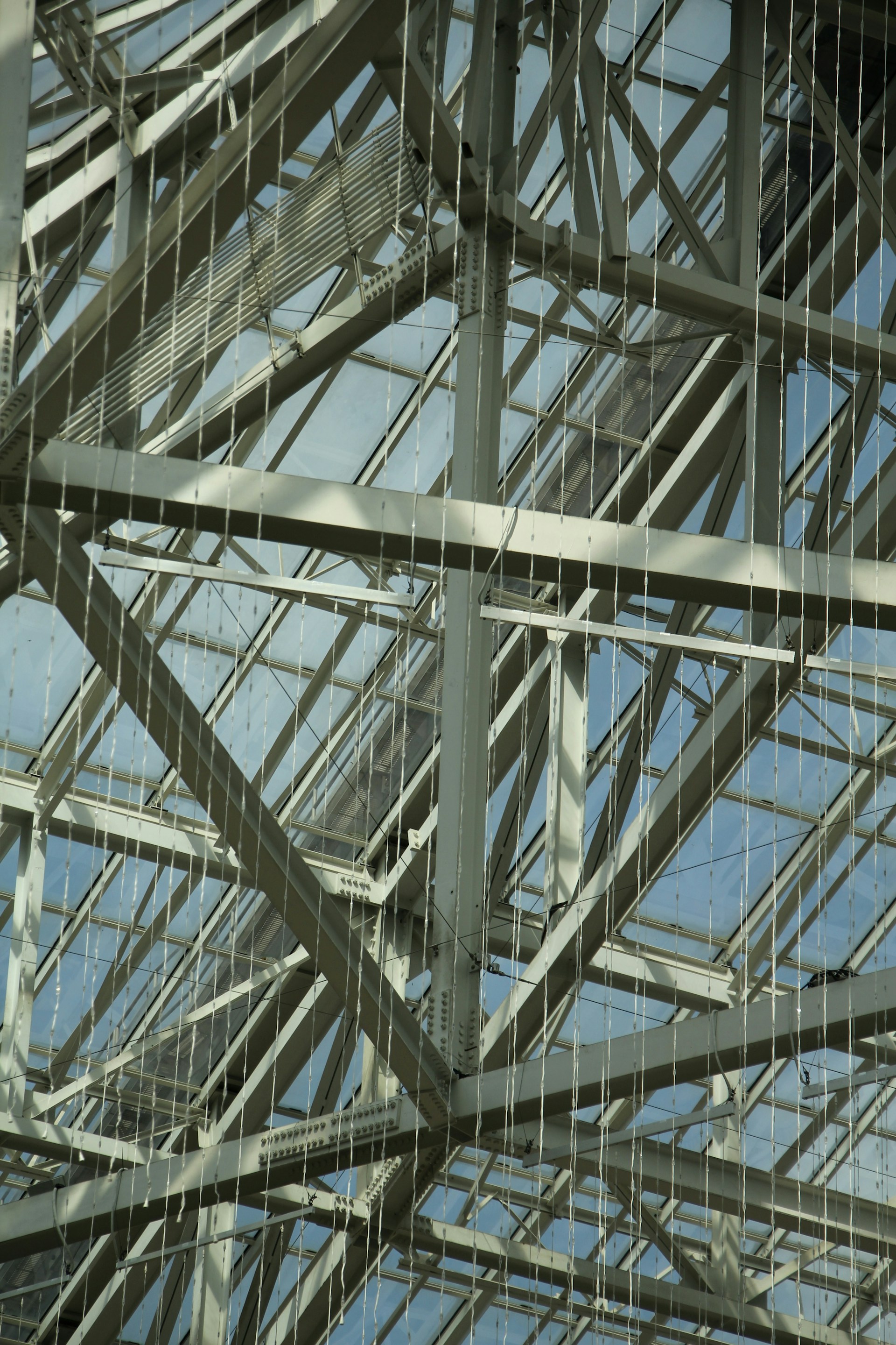 white metal frame during daytime