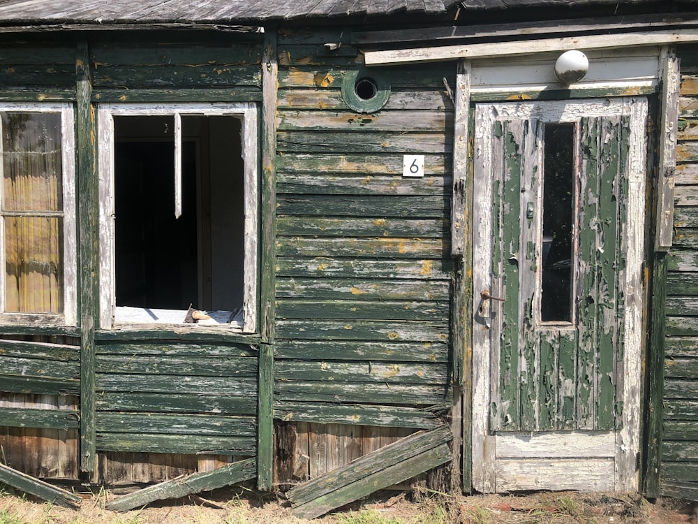 white wooden framed glass window closed