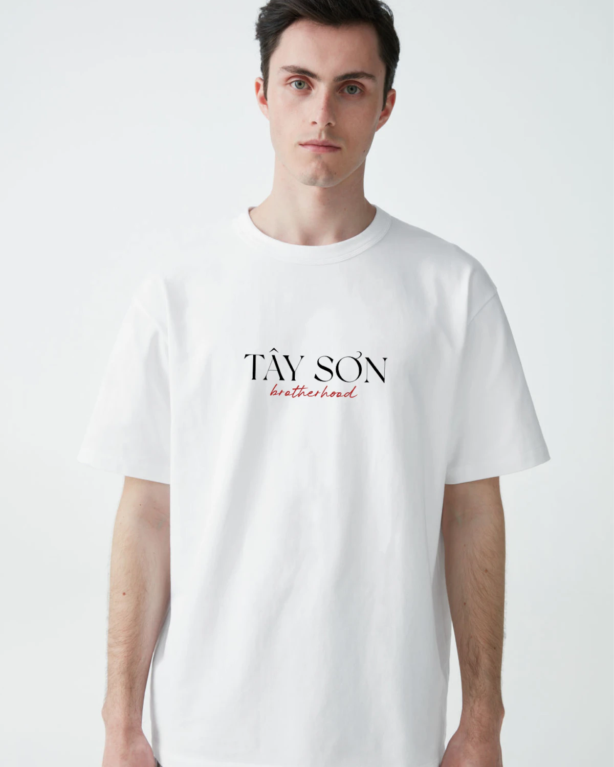 Logo Print Tee White