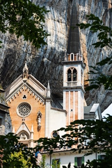A beautiful view of the Notre Dame de l'Assomption church in Champagne-sur-Oise.