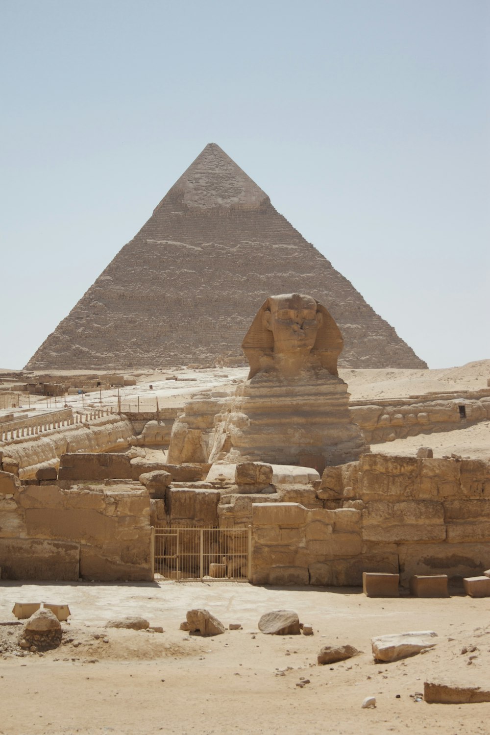 pyramid of giza egypt during daytime