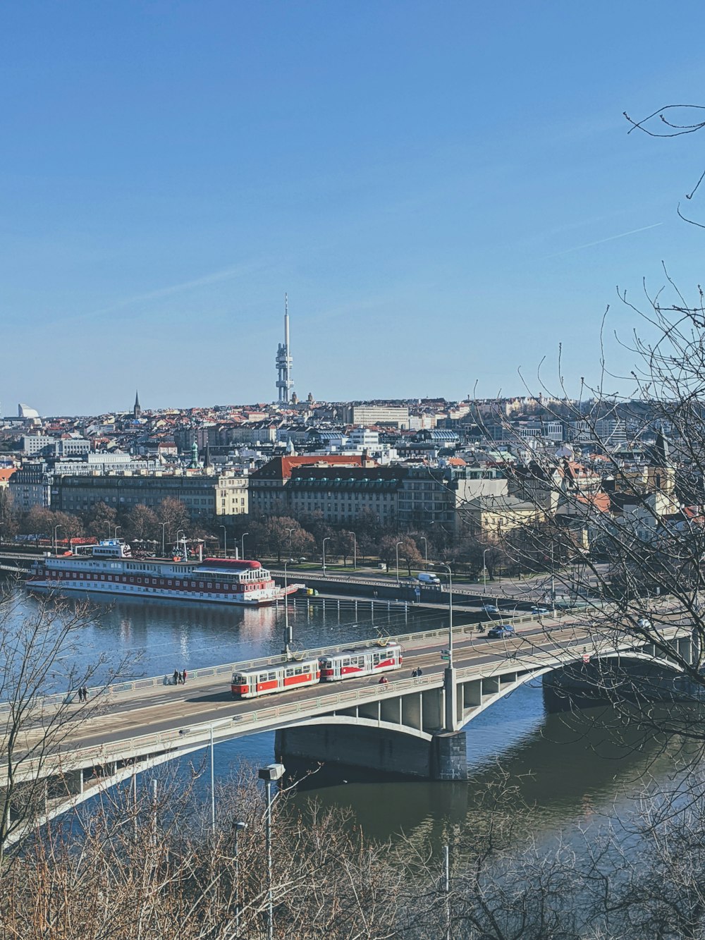 white bridge over river during daytime