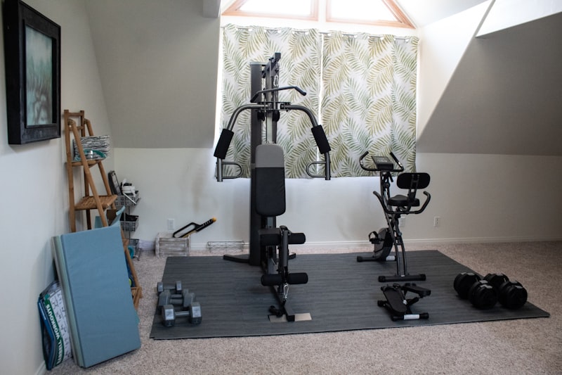 Dettaglio di attrezzatura fitness moderna