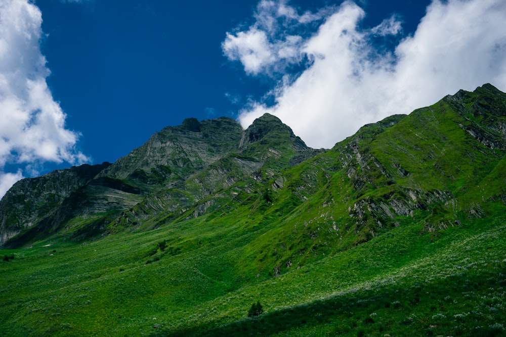 green mountain under blue sky during daytime