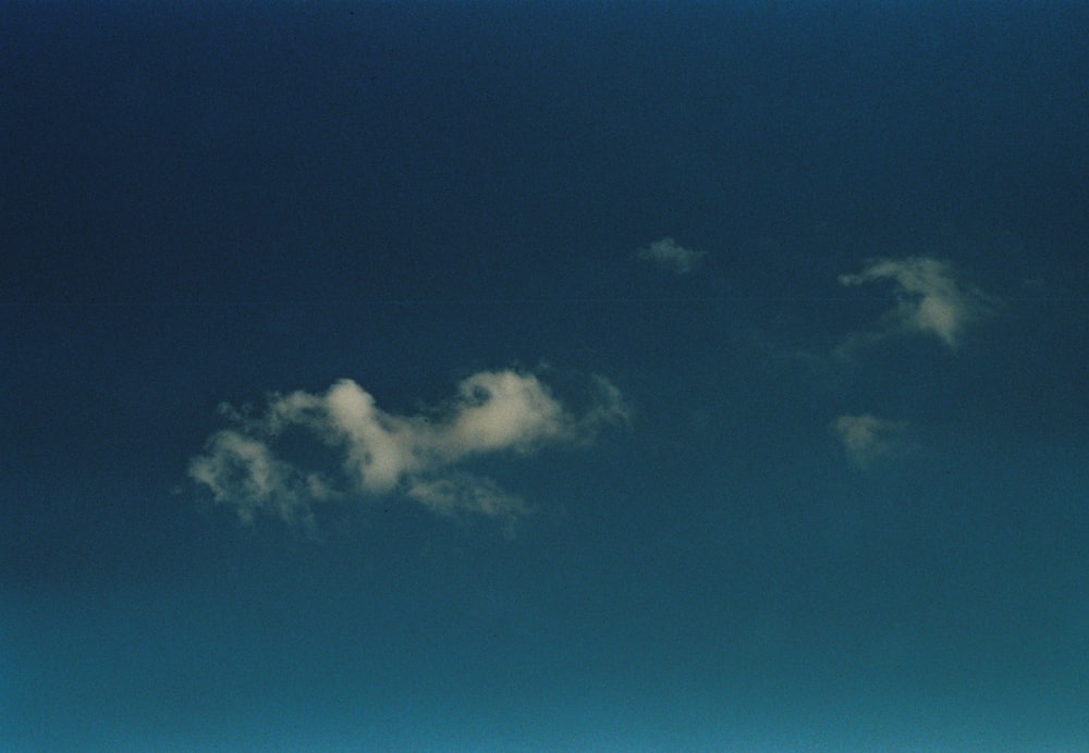 blue sky with white clouds