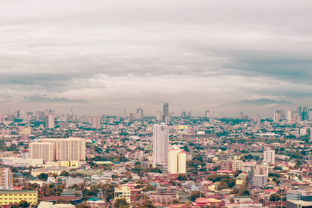 aerial view of city buildings during daytime