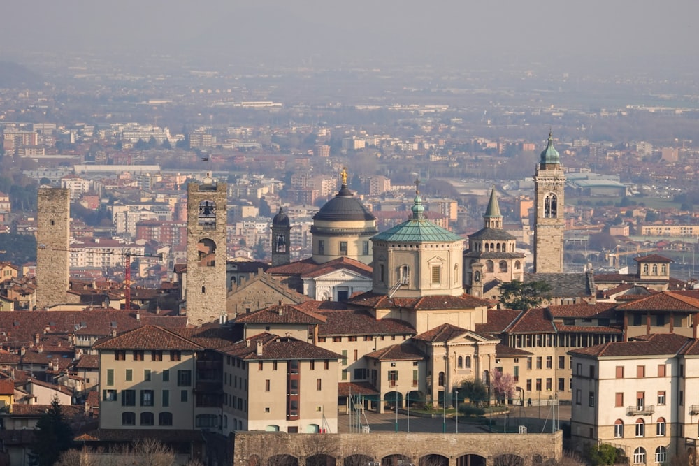 aerial view of city buildings during daytime