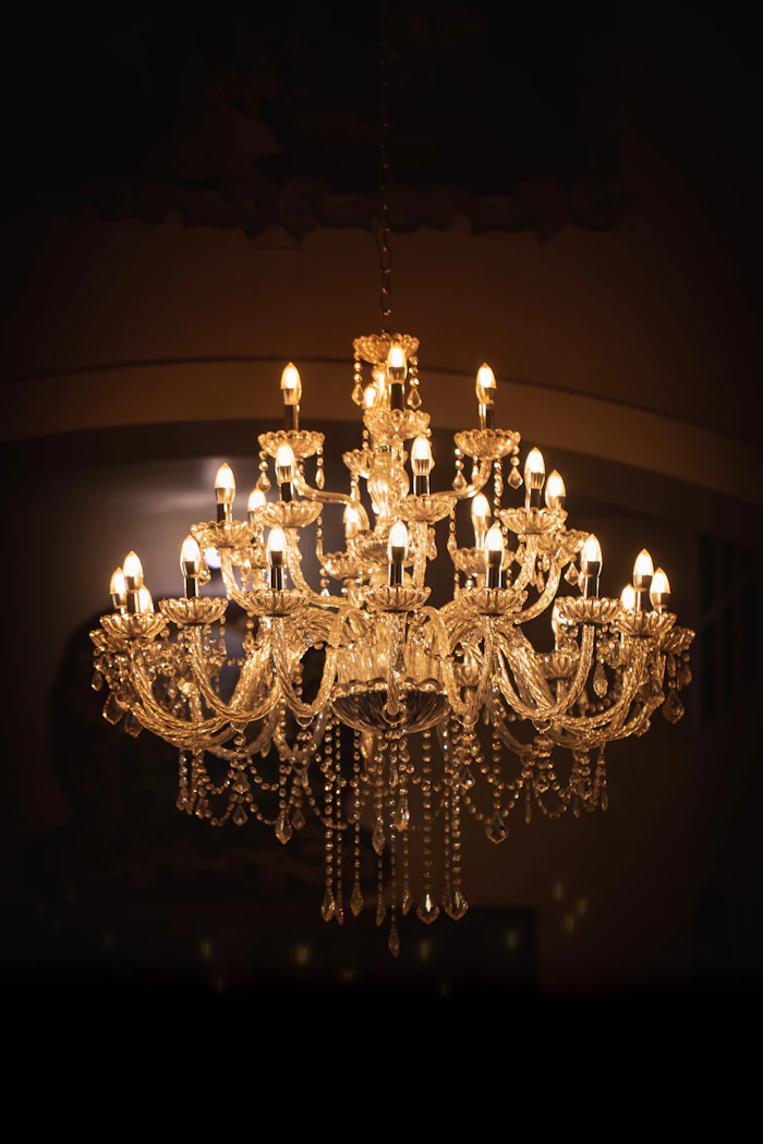 Crystal chandelier