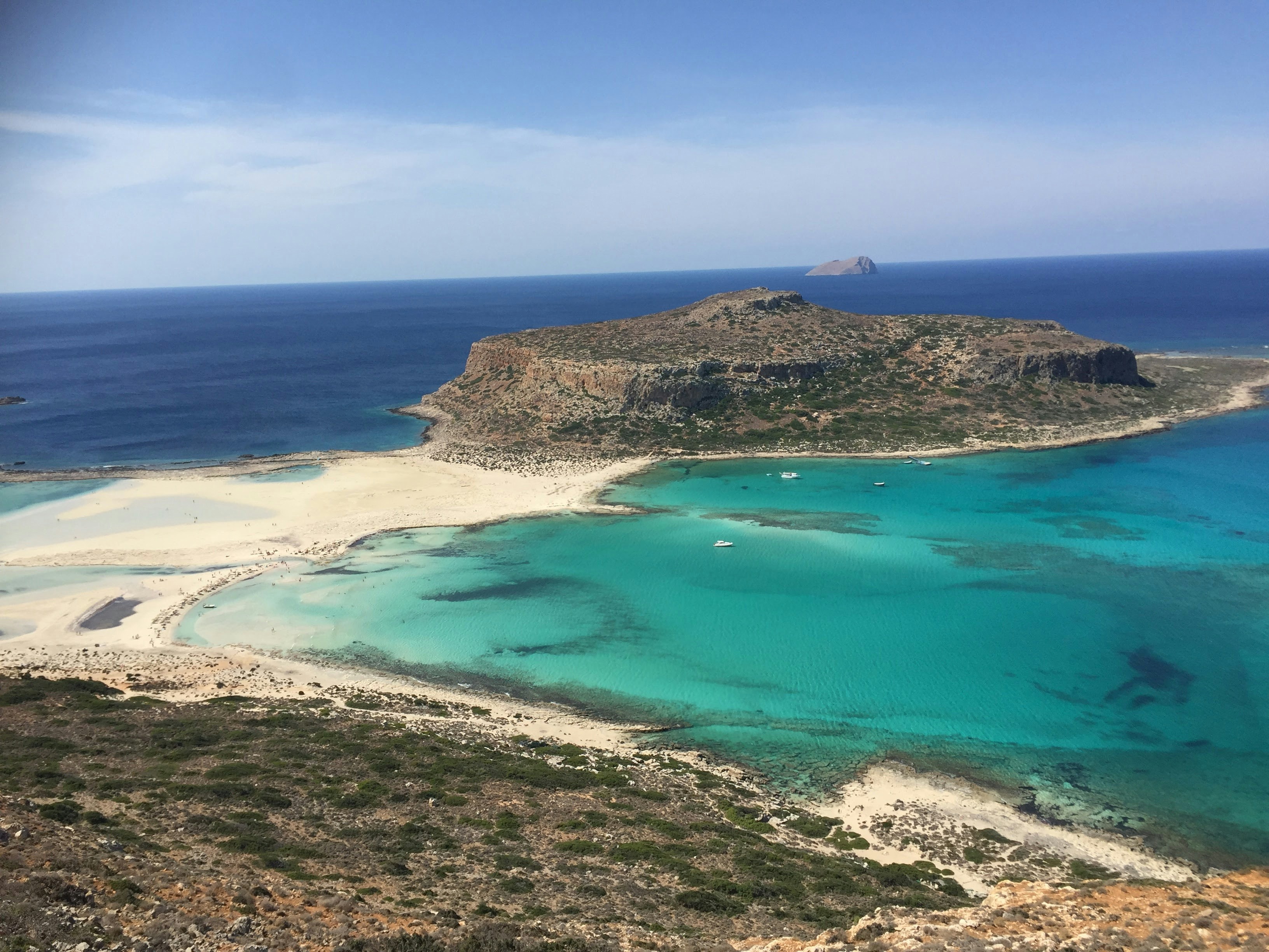 La laguna di Balos a Creta, una delle isole del Mediterraneo da vedere