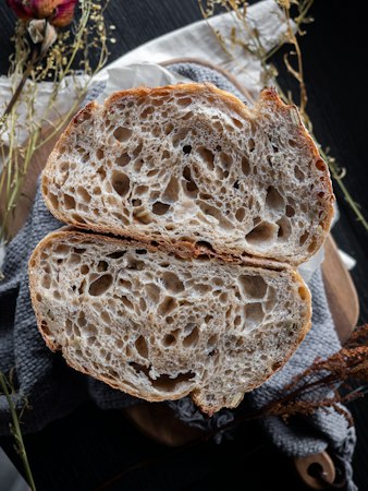 Pain de campagne au levain