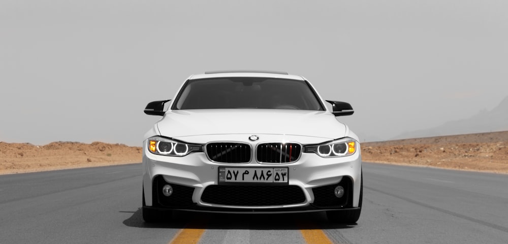 white bmw m 3 coupe