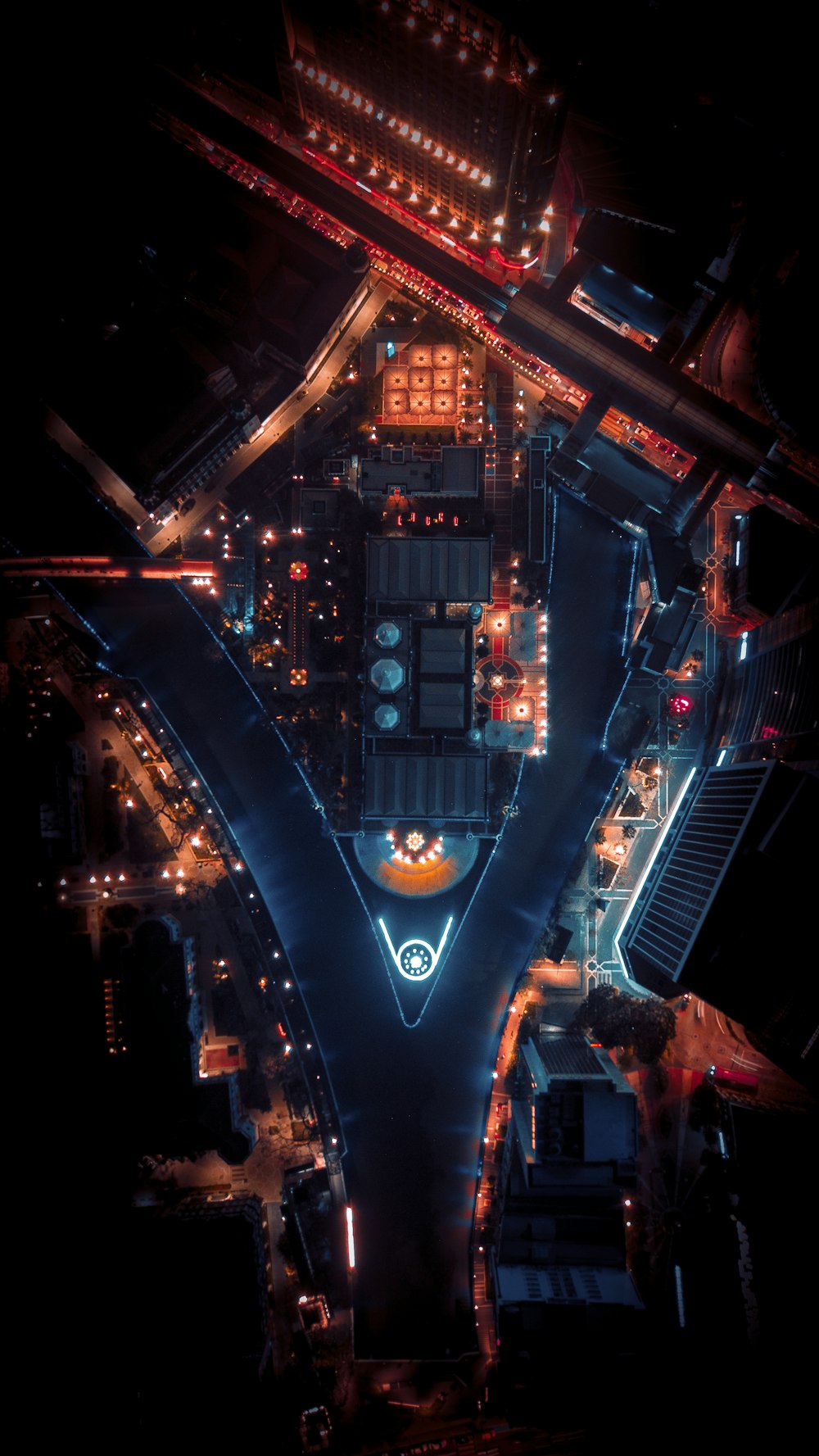 people standing on stage during night time