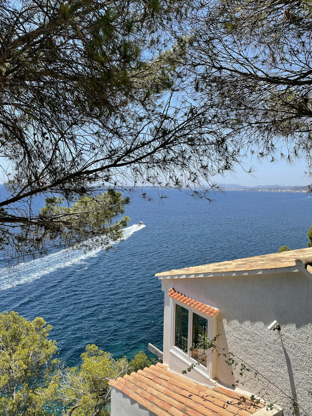 white and brown concrete building near body of water during daytime