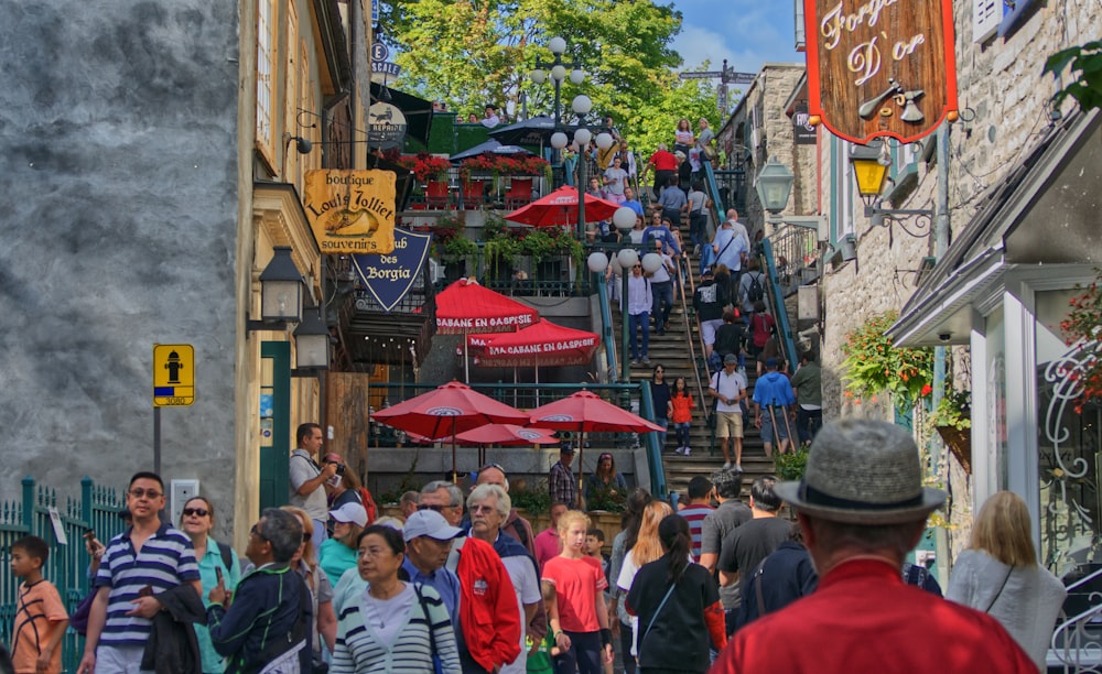 people walking on street during daytime