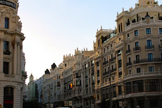 Historic architecture bathed in golden hour light, inviting exploration.