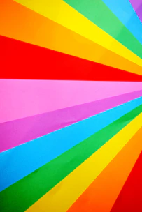 red yellow blue and green abstract painting