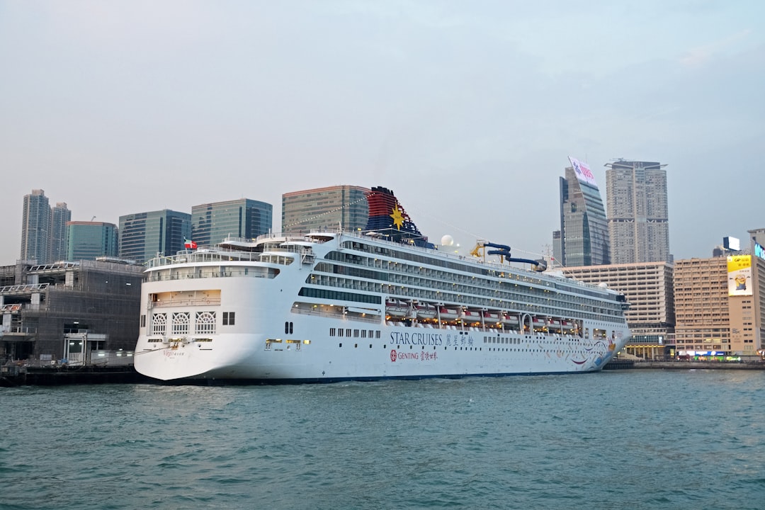 white cruise ship on sea during daytime