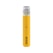 A sleek, yellow electronic vape pen with a clear top section and the brand name 'WUUZ' printed on the body. It features a small pixelated heart icon in the center of the body.