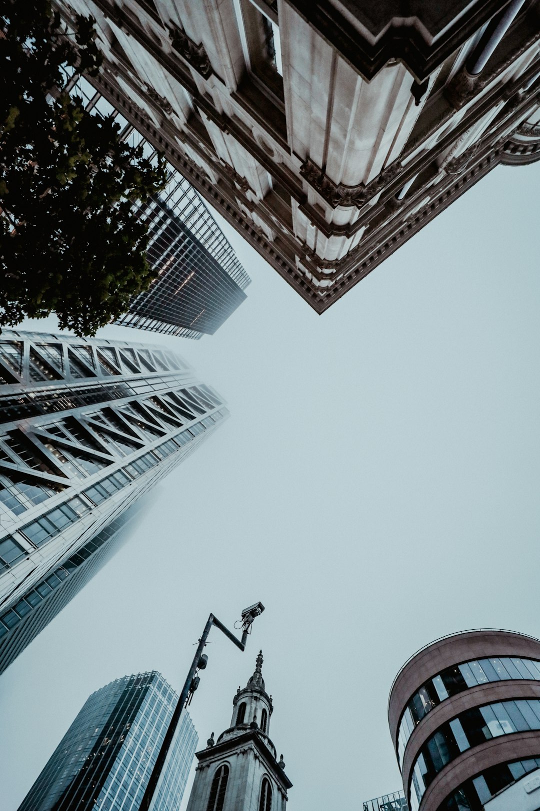 low angle photography of high rise building