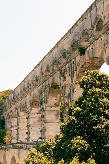 le pont du gard site classé unesco
