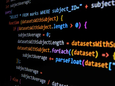 Data analytics workflow with Python scripts and SQL queries on screen.