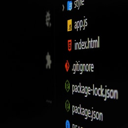 a close up of a computer screen with a bunch of words on it