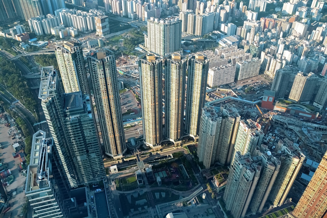 aerial view of city buildings during daytime