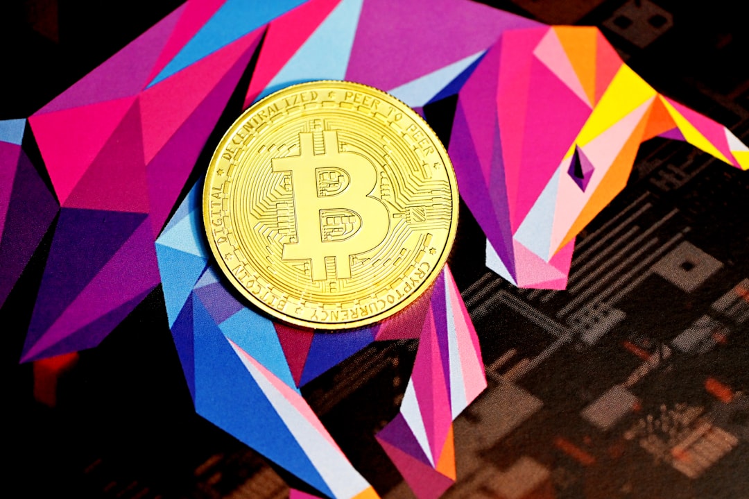 pink and gold round ornament