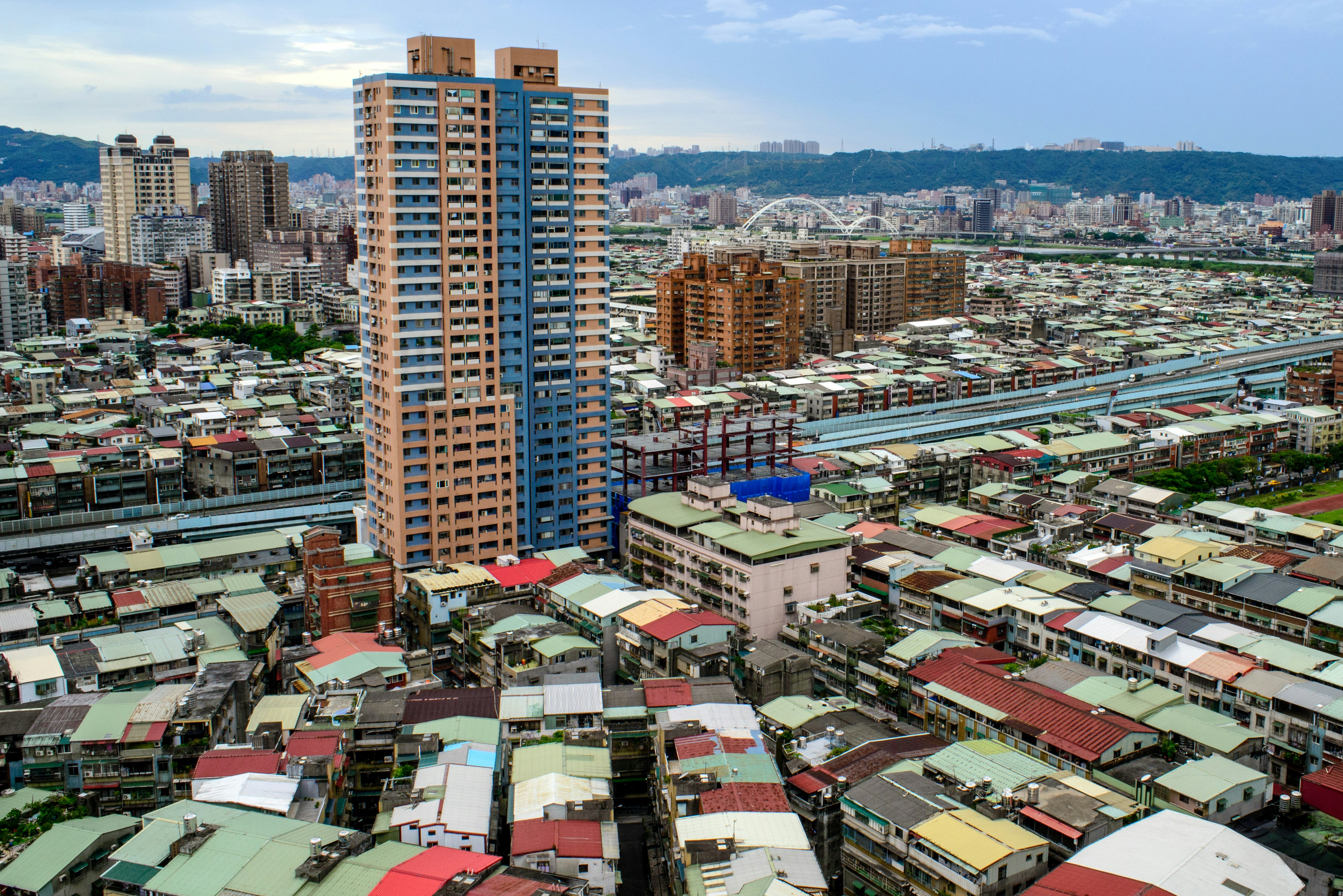 aerial view of city buildings during daytime