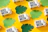 Close-up of a beautifully printed folding carton showcasing vibrant colors and sharp details.