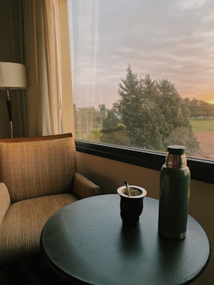 A stylish display of the mateico kits and accessories arranged for an evening mate session among friends.