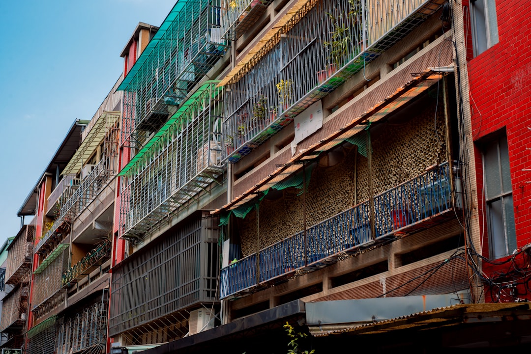 green and brown concrete building