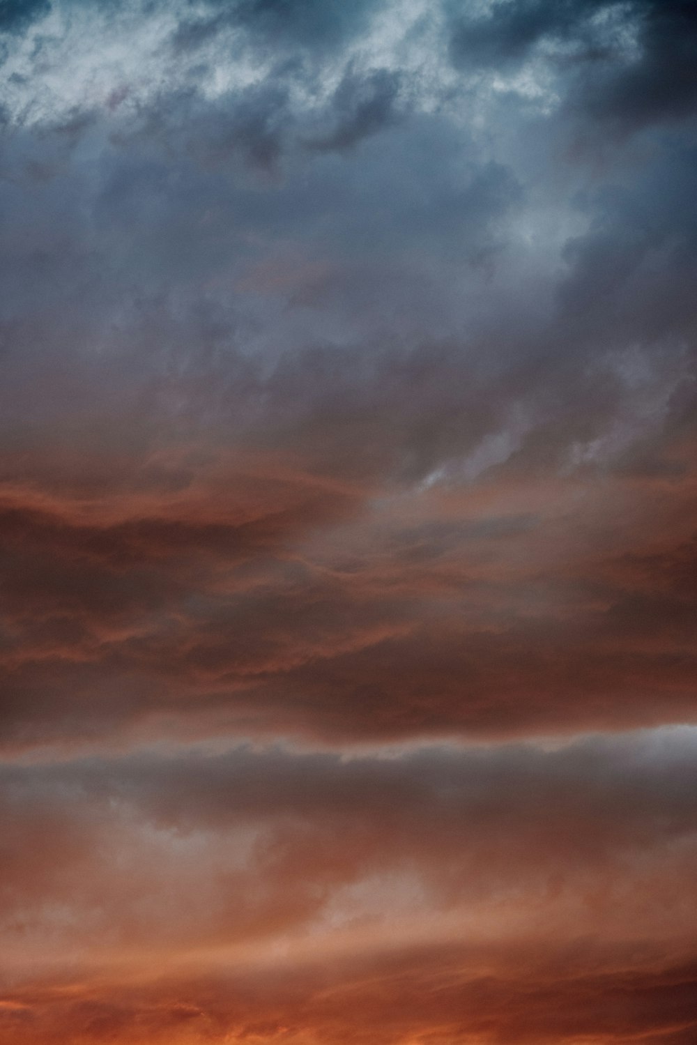 white clouds and blue sky