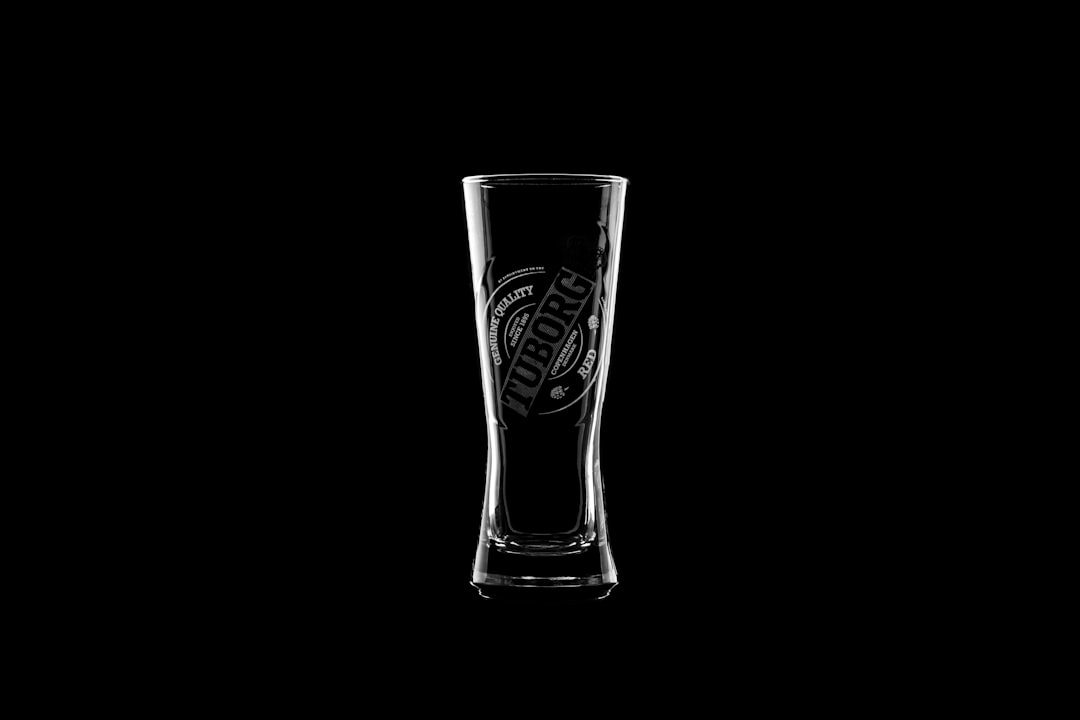 clear coca cola drinking glass
