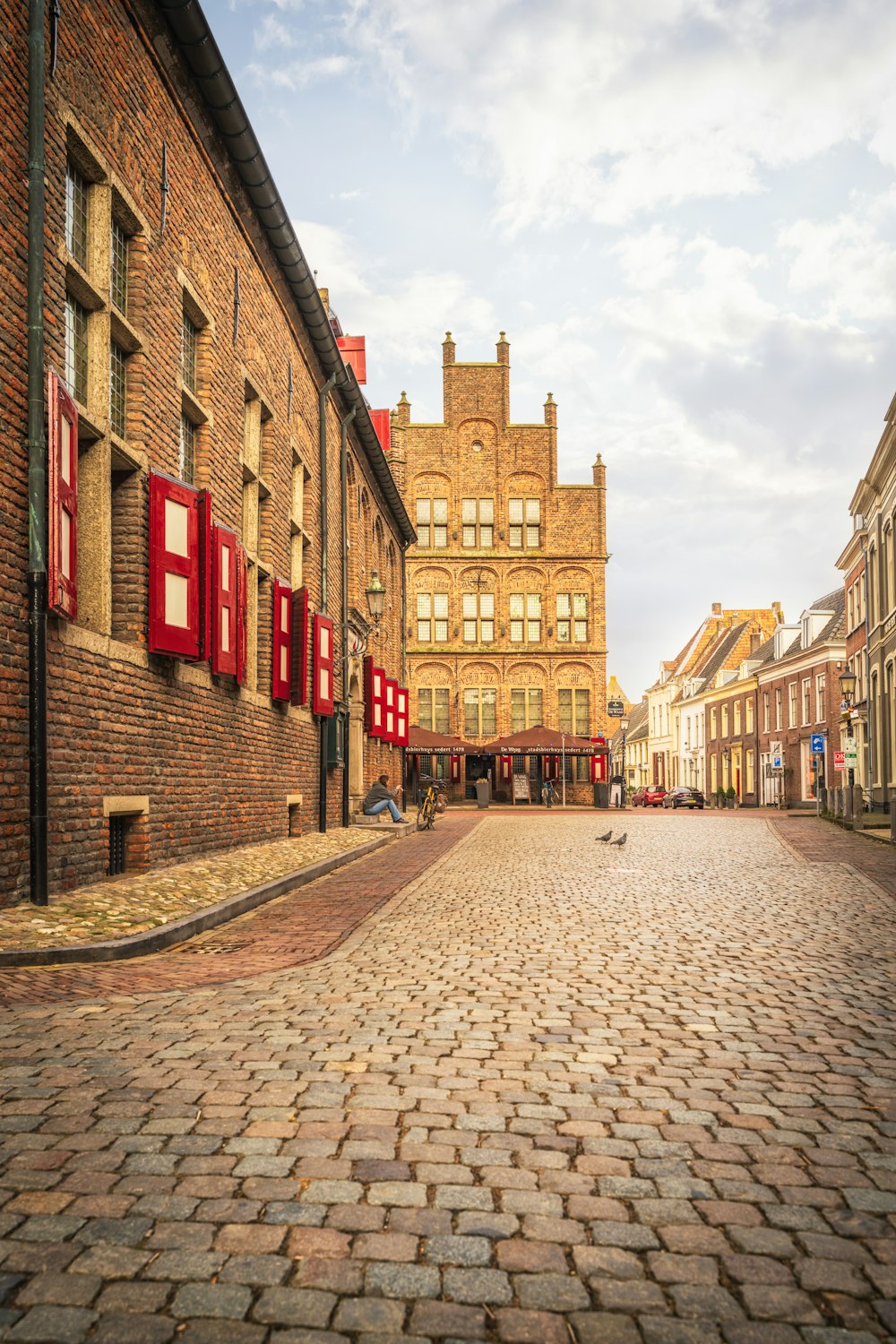 brown and red brick building