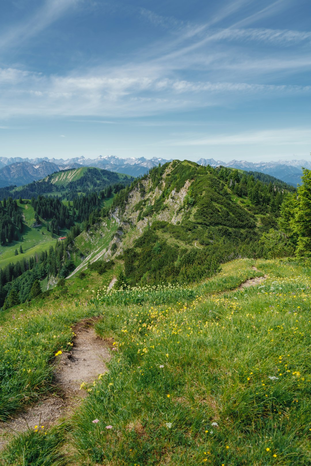 green grass field and mountain under blue sky during daytime