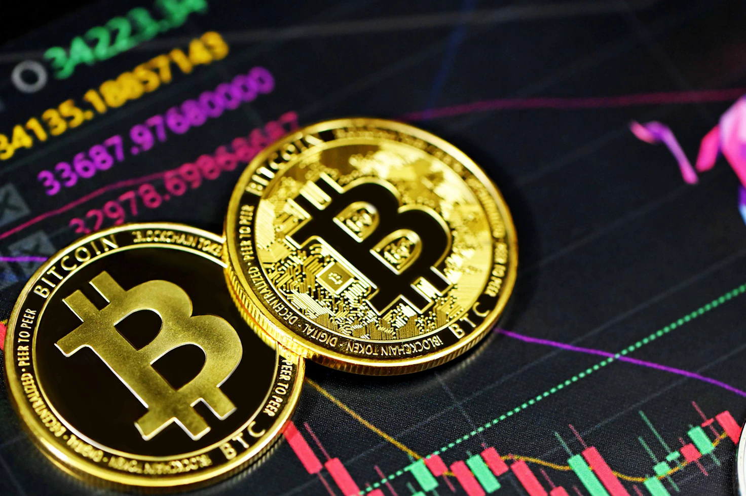 MoneyGram logo on a blockchain background