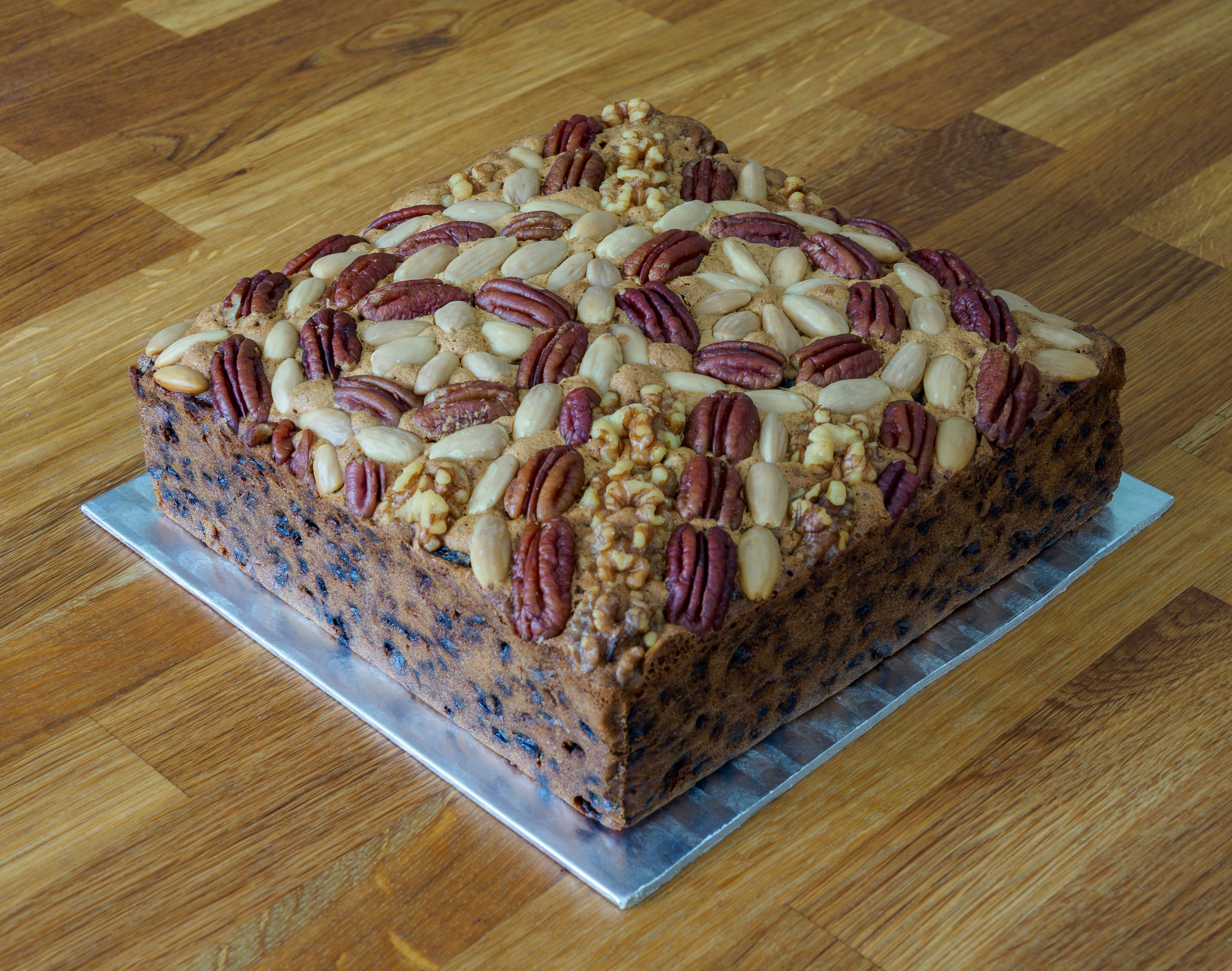 fruit cake, food, cooking, baking, home cooking, home baking, cake, nuts, pattern, dessert