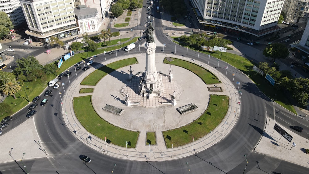 Vista aérea de los edificios de la ciudad durante el día