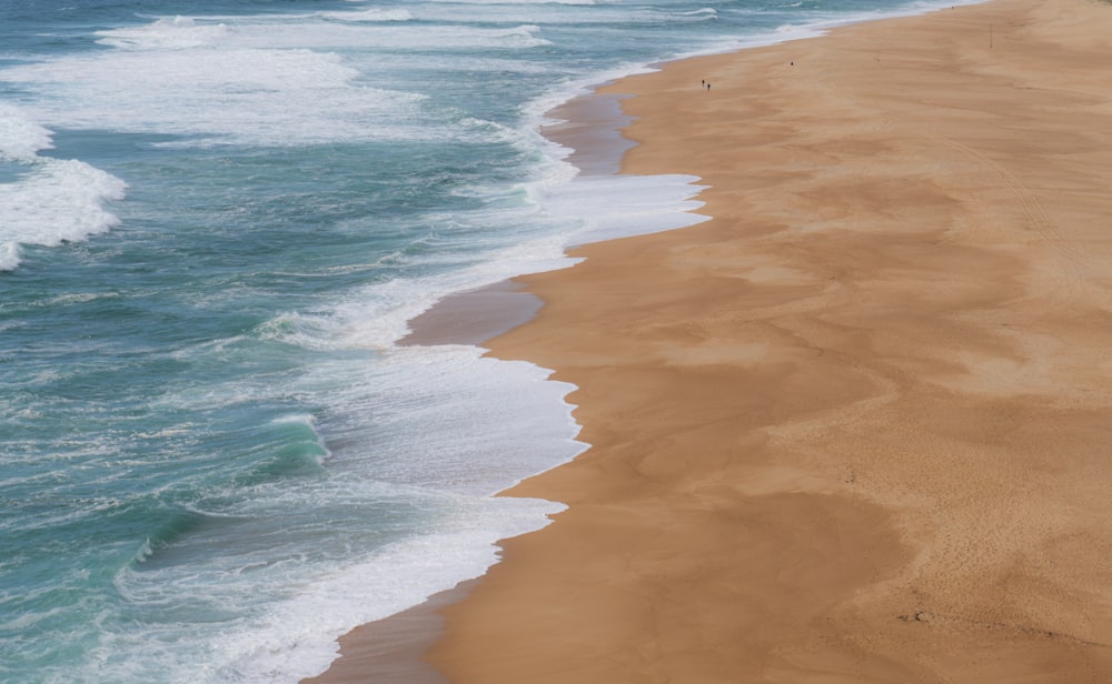 aerial view of beach during daytime