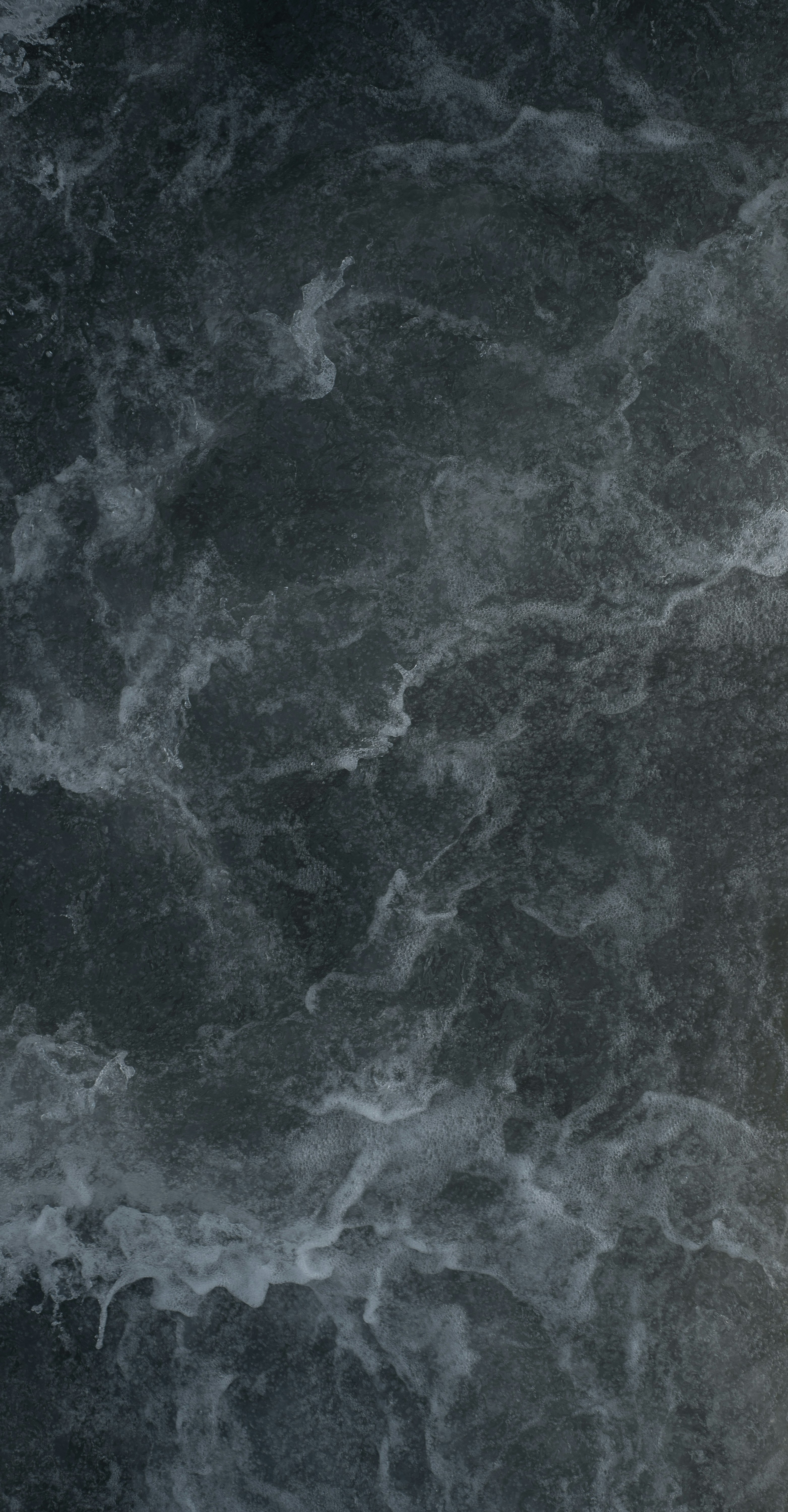 black and white abstract painting