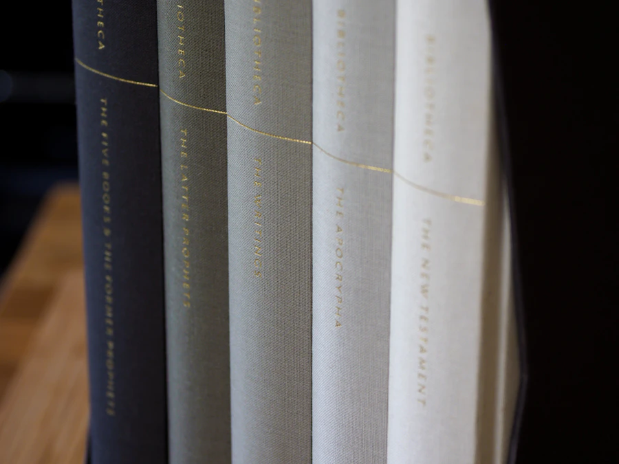 A year of a book subscription beginning in January